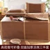 Nhìn vào hàng dệt may nhà Yashu hai mặt ghế ba bộ thảm dày 1,8m giường gấp thảm mat băng lụa - Thảm mùa hè Thảm mùa hè