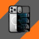 Trendy Fashionable The North Face Magsafe Acrylic iPhone Case (Orange Textured)  Pro/Plus/Max/Air  – iPhone 17,  iPhone 16, iPhone 15, iPhone 14, iPhone 13