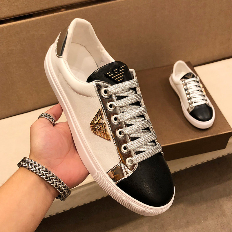 European Standing Men's Shoes Joint Lidena Manny Shoes Men's Boomer Black Board Shoes Trend 100 Hitch Leather Little White Shoes