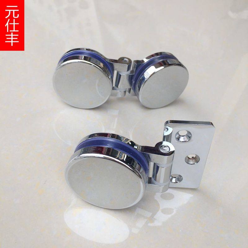 Frameless glass door hinge tempered glass door hinge 90 180 degree cabinet door hinge punching hinge new