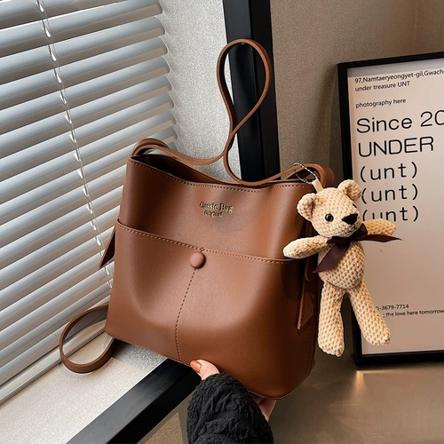 Вместительная и большая сумка подмышку, весенняя сумка через плечо, модная сумка на одно плечо