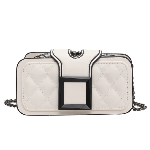 Небольшая сумка с ромбовидным узором, модная сумка на одно плечо, сумка через плечо, популярно в интернете