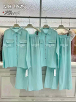 8 13 Zimo carefully selected 89199tw Xinyi sunscreen long-sleeved shirt and trousers suit chest 112 clothes 71 length 103