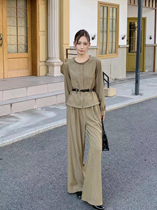 8 22 Zimo carefully selected 903mm tassel edge French design casual pants suit chest 100 length 52 pants 100