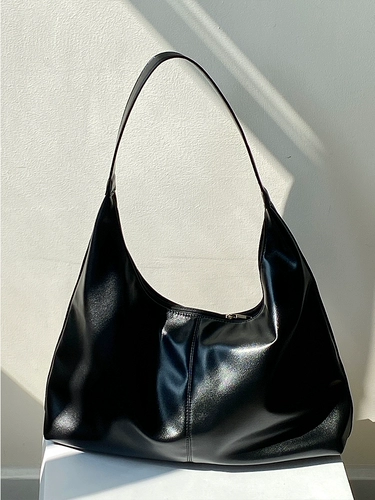 鹿子 Вместительная и большая дизайнерская ретро универсальная сумка на одно плечо