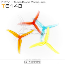 TMOTOR FPV racing crossing machine 6 inch flower flying long voyage three blade propeller T6143
