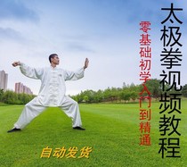 Chens Taijiquan video tutorial Health martial arts zero foundation introduction twenty-four training teaching