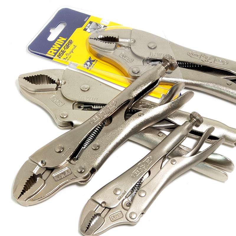 American SEE-GRIP handshake brand into the round mouth curved mouth strong force pliers 7 10WR10CR10R force jaws