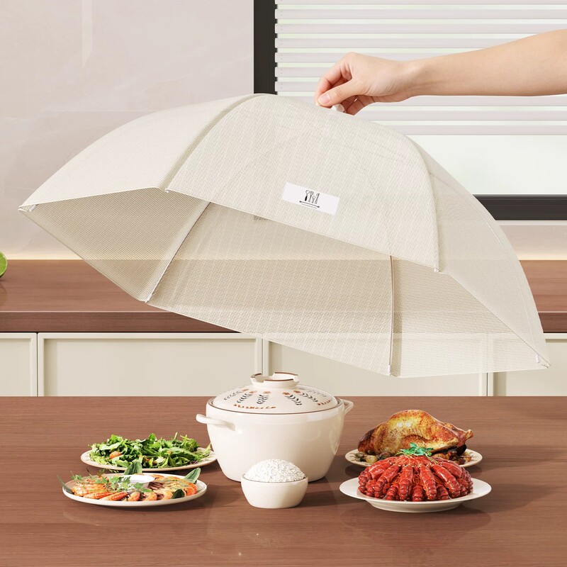 Japanese Antibacterial Food Cover 2026 New Model, Dust-Proof, High-Grade Foldable Dining Table Insect-Proof Net Cover, Food Cover Gadget Japanese Antibacterial Food Cover 2026 New Model, Dust-Proof, High-Grade Foldable Dining Table Insect-Proof Net Cover, Food Cover Gadget