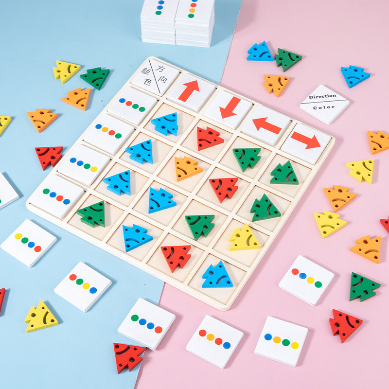 Small Fish Looking For Directions Kindergarten Regional Area Corner Game Puzzle Power Color Homemade Material Mid Morning Taught Toys-Taobao