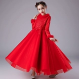 Элитный наряд маленькой принцессы, платье девочки цветочницы, наряд для музыкальных выступлений, осенний