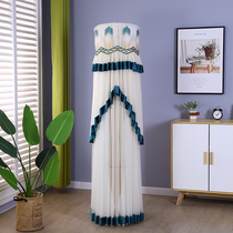 Start-up does not take air-conditioning cover vertical air-conditioning dust cover cylindrical cabinet Machine round Nordic style Oaks