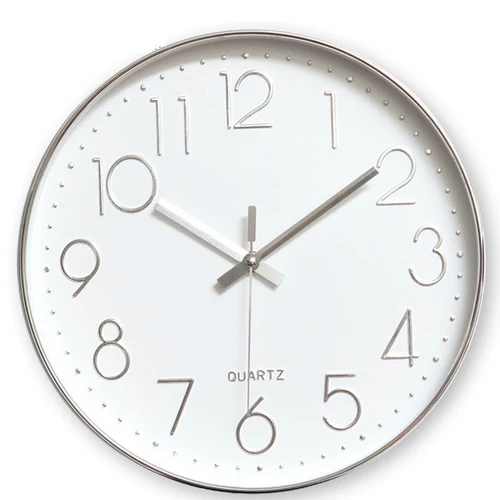 12 -дюймовые часы на стене часы кварцец современный