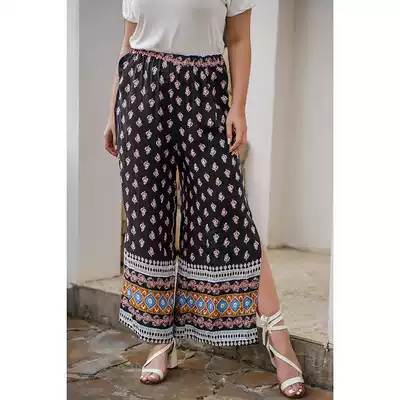 plus size summer women pants L-5XL fat ladies trousers large size