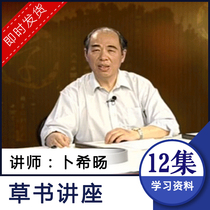 Bhi Hay Calligraphy Teaching Video Tutorial 12 Lecture brush Calligraphy Calligraphy and Calligraphy O Yan Wilu Block