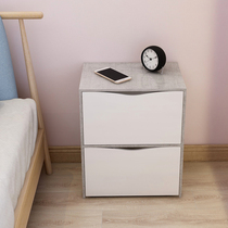 Bedside table simple modern 40cm wide 50 long full installation free gray multifunctional dressing table storage cabinet