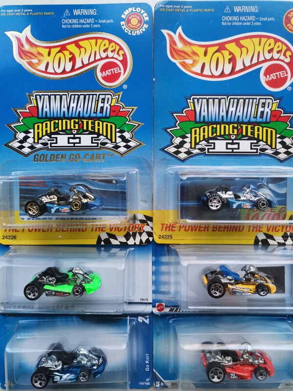 【3.3 Go-Kart】Hot Wheels Go-Kart Yamaha Racing Nascar Classic