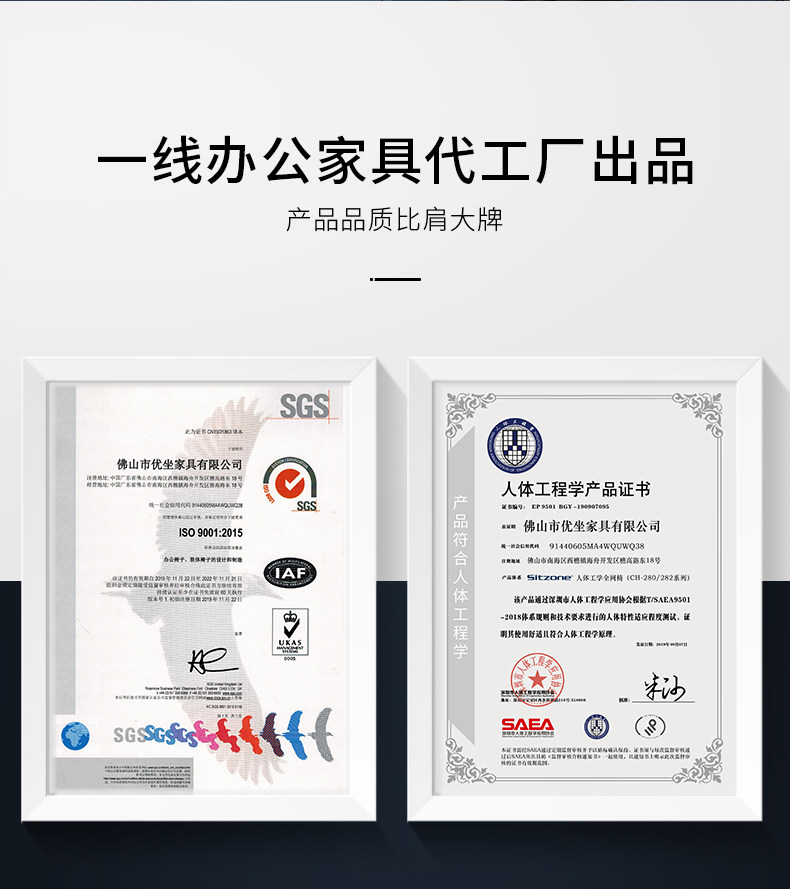 精一 多功能人体工学椅 图2