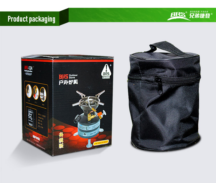 Brother BRS-12A tích hợp bếp ngoài trời cầm tay Cánh đồng cắm trại chạy xăng diesel Bếp BBQ hoang dã - Bếp lò / bộ đồ ăn / đồ nướng dã ngoại bếp nướng dã ngoại