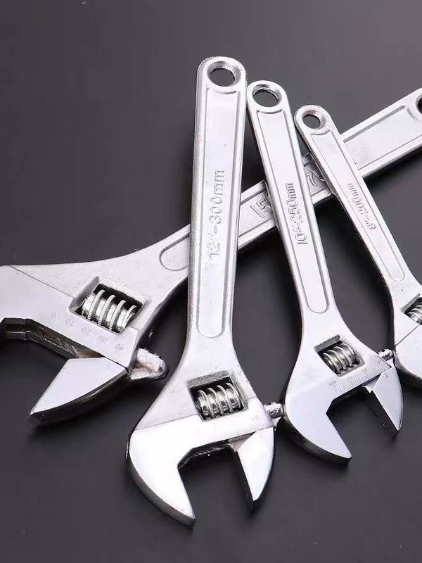 Adjustable Wrench 6 Inch 8 Inch 10inch 12inch Adjustable Wrench Flexible Wrench Open-End Wrench Adjustable Wrench Repair Tool