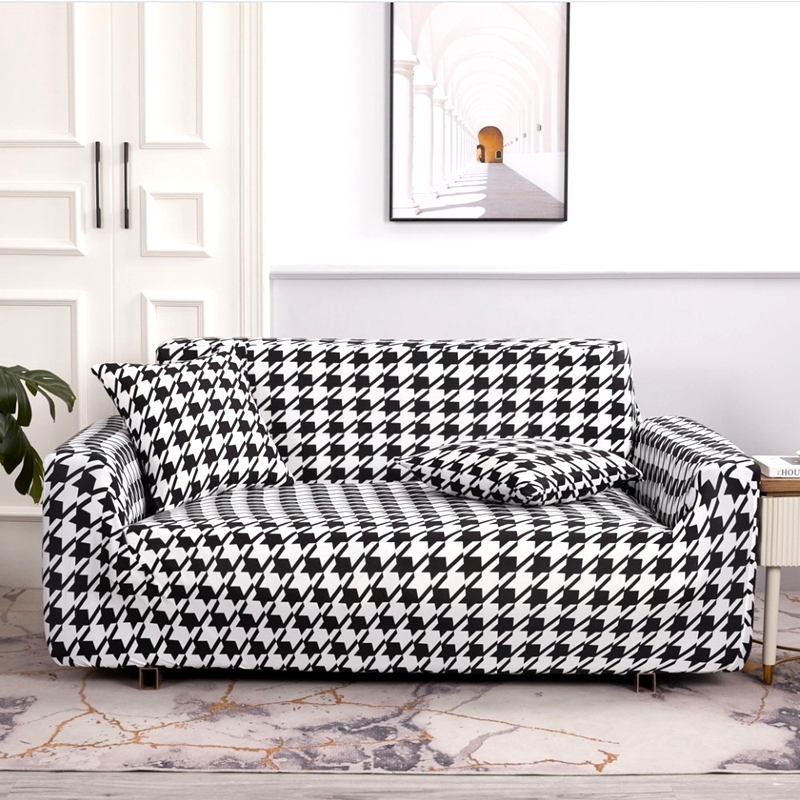 Thousands of bird-style sofa cover full bag Mighty Sleeves Integrated old dust-proof armrest cover cloth Leather Sofa Cushion Towel-Taobao