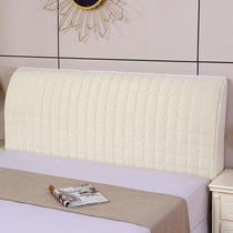 Heat thickening high - sensation bedhead cover universal dust cover against back meter white soft pack 2022 modern ins
