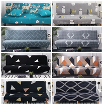 Folding sofa cover all-inclusive cover cushion towel 1 8M meter universal non-armrest cover simple sofa bed cover cover