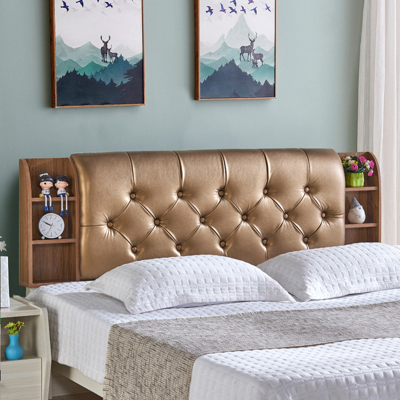 Headboard Soft bag Single Buy European style 1 8 m 2 m minimalist modern landed solid wood 2021 new headboard backrest