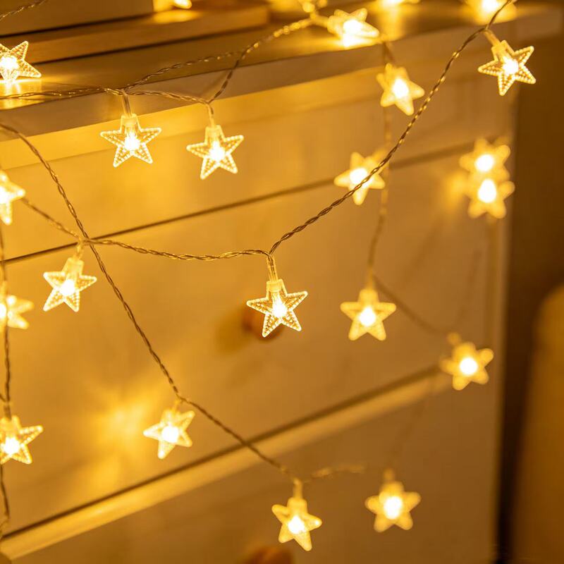 Solar String Lights Flashing Starry Lights Outdoor Waterproof Courtyard Camping Canopy Led Colorful Lights Atmosphere Lights Solar String Lights Flashing Starry Lights Outdoor Waterproof Courtyard Camping Canopy Led Colorful Lights Atmosphere Lights