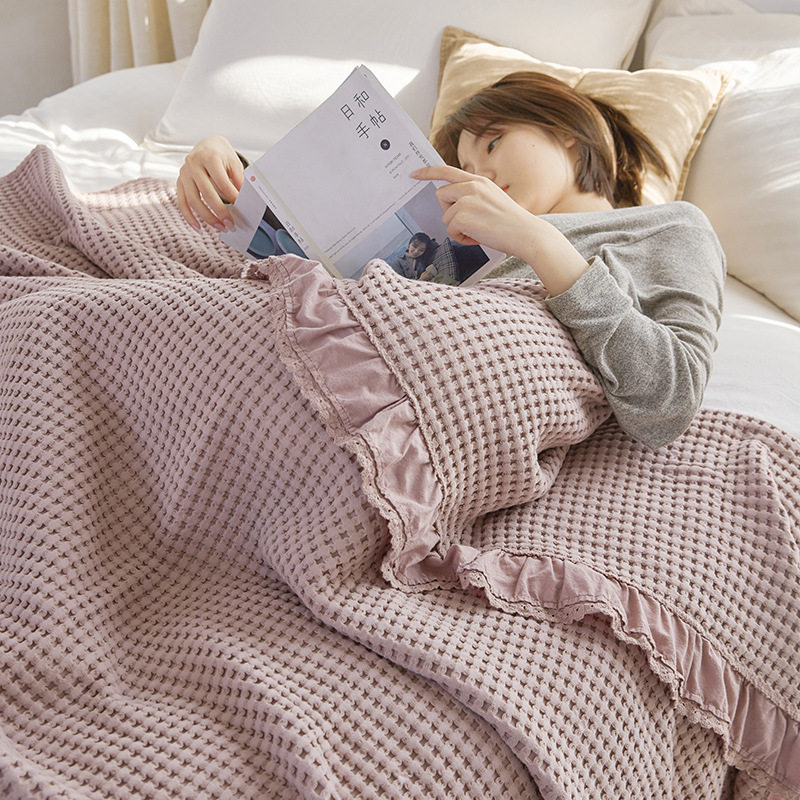 Towels are made of pure cotton gauze cotton home adult summer thin style single four-layer blanket air conditioning summer cool summer