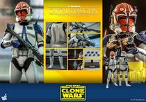 (maniac) Hot Toys HT TMS065 1 6 Star Wars: The Krones War Vaughn Captain