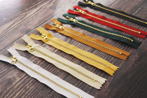 Cobbler Lao Wang YKK3 pure copper zipper 17cm hand packaging zipper handmade leather accessories