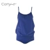 Comrys Comfit lady sling hai mảnh lỏng lẻo che bụng áo tắm hai mảnh CS0024 - Bộ đồ bơi One Piece màu áo tắm liền thân đẹp Bộ đồ bơi One Piece