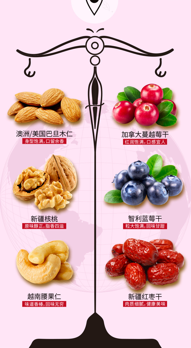 洽洽 每日坚果 750g/30包 0香精0防腐剂 图3