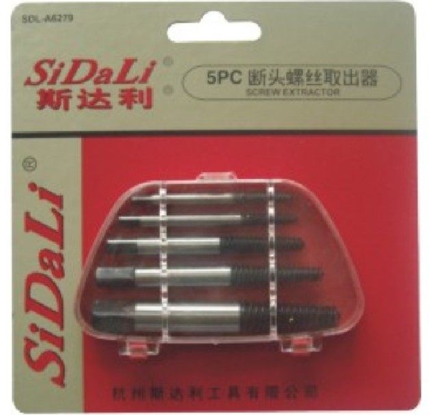 The severed head screw extractor takes off the screw