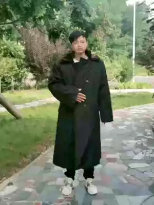 Sheep leather army cotton coat fur one Northeast coat male thick winter long version duty night labor protection cotton jacket warm