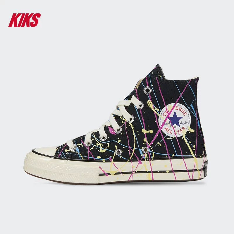 Converse Converse 1970-х Samsung Bid классические мужские канвасовые туфли высокие кроссовки повседневные доска 162050C