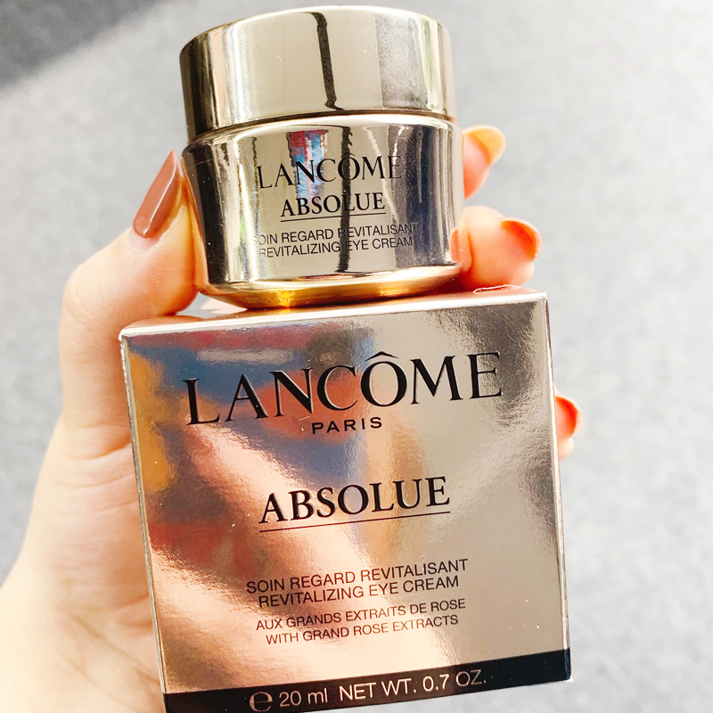 Lancome Lanca Cyanine Pure to Shine Bright Eyes Cream Tella Compact to Nourish Down Fine Lines 20ml