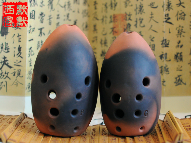 Double chamber 10-hole olive oil smoked G F tone Vegetarian Silent Zephyr music shop