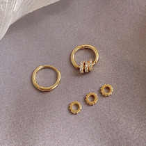 Hong Kong (designer) RVY 2021 new earrings female temperament minimalist light extravagant fashion earrings atmospheric earrings