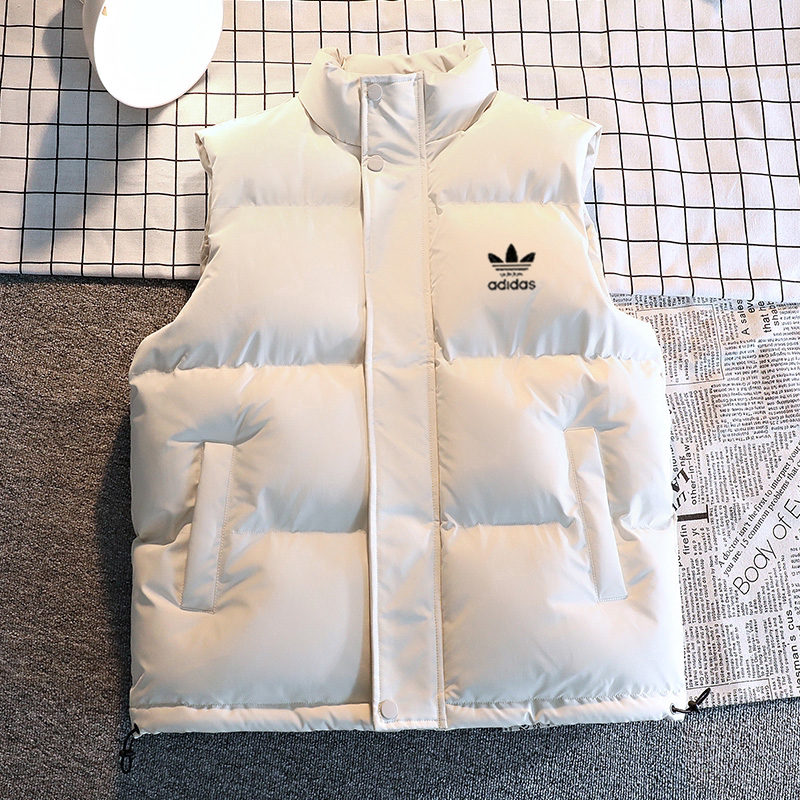 Authentic Outlet Sportswear Trefoil Trendy Brand Autumn Winter down Cotton Vest Couple Unisex Warm Outerwear Jacket Authentic Outlet Sportswear Trefoil Trendy Brand Autumn Winter down Cotton Vest Couple Unisex Warm Outerwear Jacket