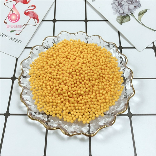 Пластиковое украшение-шарик, бусины для маникюра, слайм, аксессуар, 2.5mm, DIY