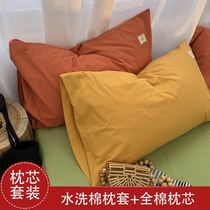 Summer Pillow Bed Breathable Double Summer Couple A pair of Creative Lying in Bed Watching TV Single Home