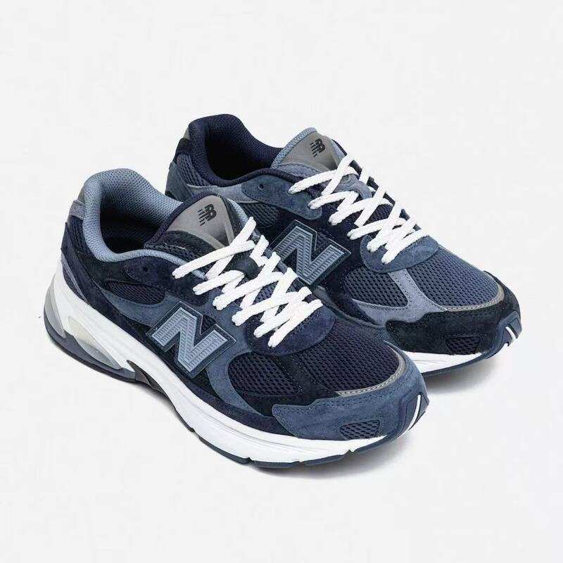 New Balance 2010 X Beams 50Th Anniversary Limited Edition Nb White and Blue Retro Casual Running Shoes