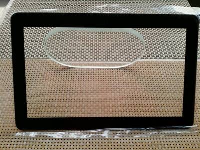 Customized cover glass Display panel glass Touch screen glass Tempered silk screen processing