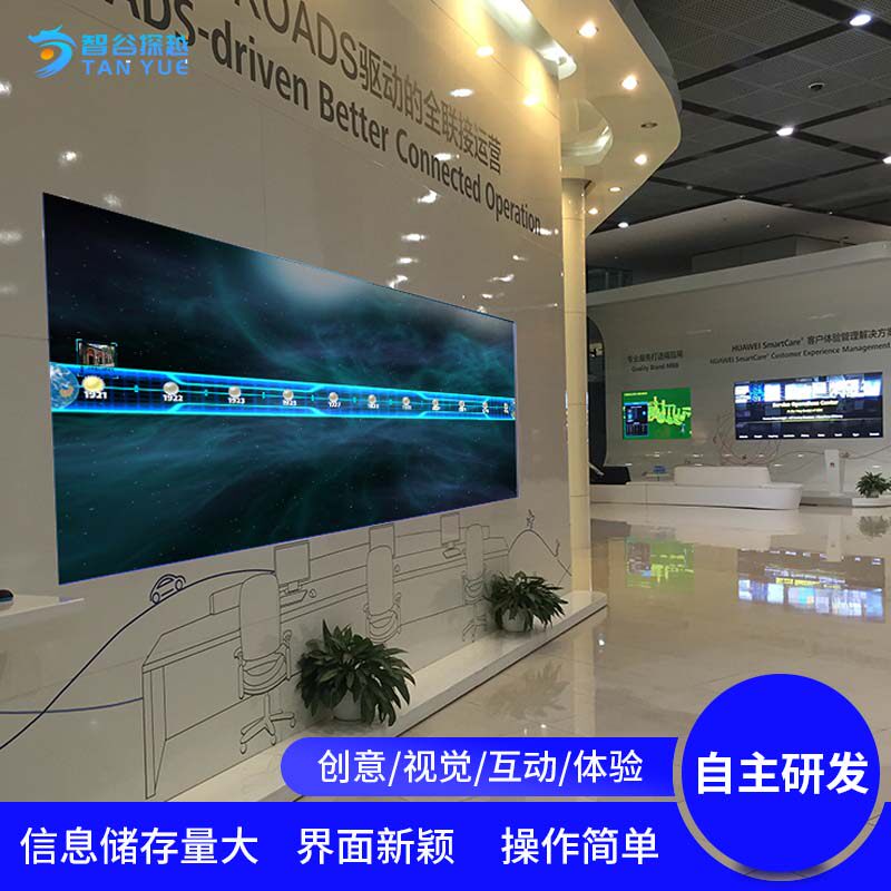 3d holographic projection timeline Mobile wall Interactive VR Party building Education experience Hall Party Building Exhibition hall Corporate culture wall