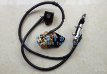 Cruiser Kaiwei QJ250-L -J rear hydraulic brake pump assembly upper pump lower pump rear disc brake pump caliper one-word pump