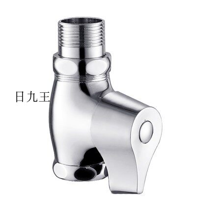 Hand press quick open valve squat toilet flush valve urinal squat pit stool flush valve toilet switch valve knob type