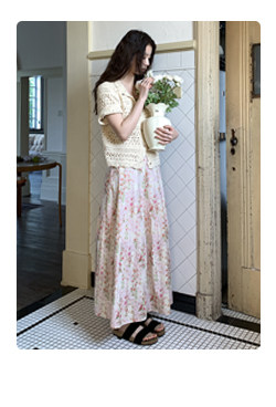 Hellooo Eat французская винтажная юбка с цветочным принтом 2025 летняя элегантная плиссированная юбка средней длины для женщин