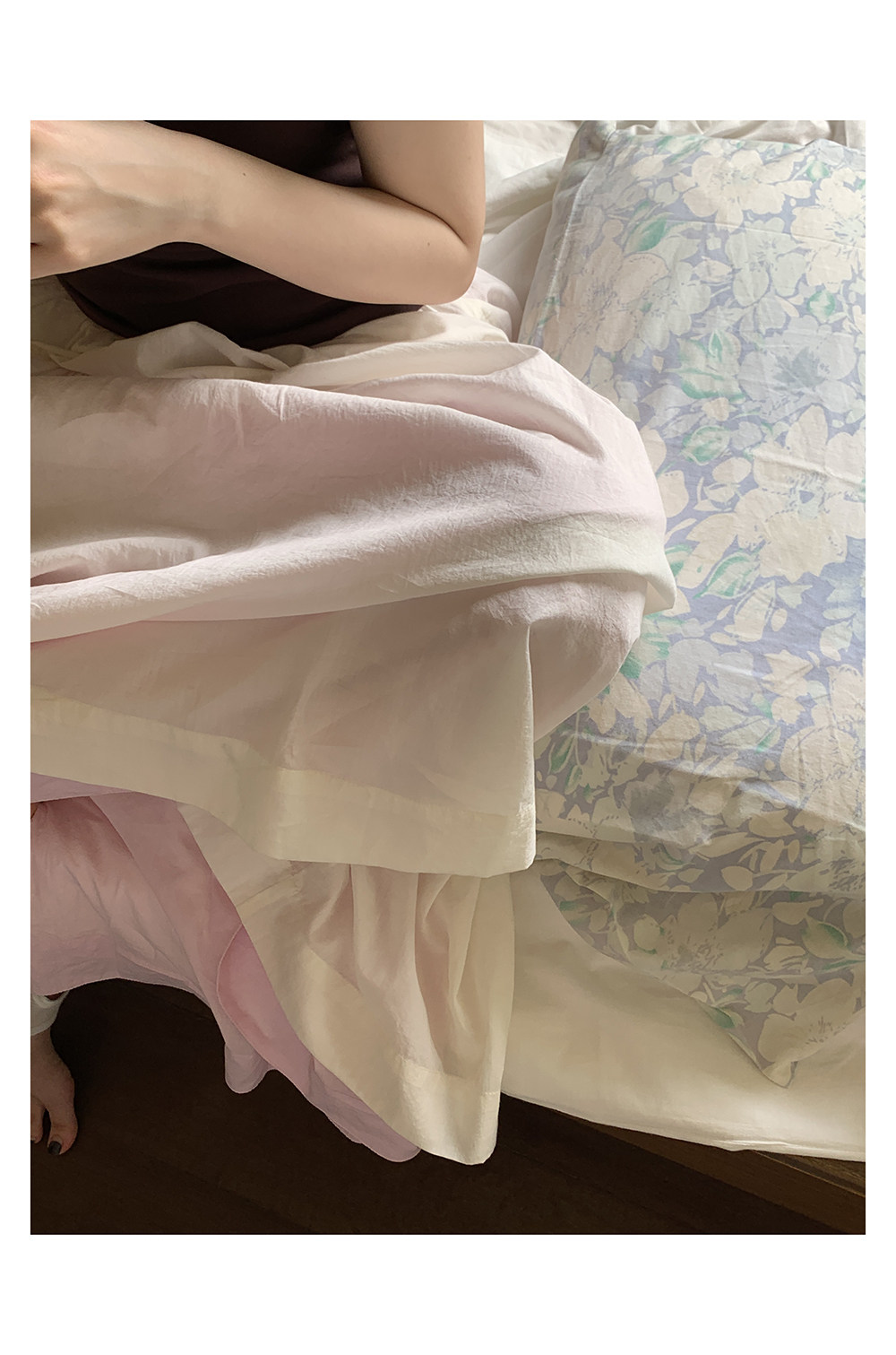 HelloooEat 100% длинноволокнистый хлопок мягкая двусторонняя юбка корейский стиль универсальная юбка средней длины